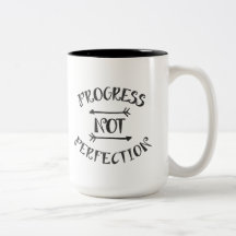 Progress Not Perfection - Dark Grey