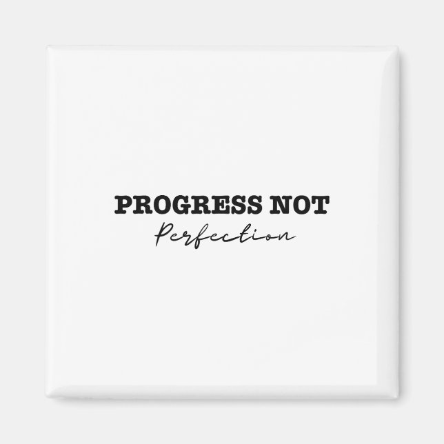 Progress Not Perfection Depression And Suicide Awa Magnet (Front)