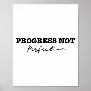 Progress Not Perfection Depression And Suicide Awa Poster