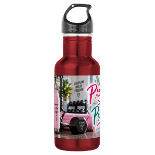 Progress Not Perfection Fitness Water Bottle