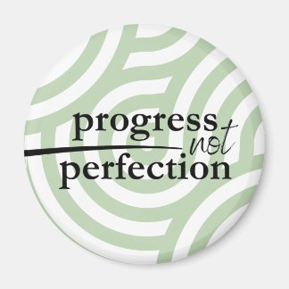 Progress Not Perfection Magnet