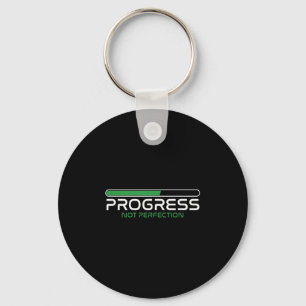 Progress Not Perfection _ Motivation Insration Key Ring