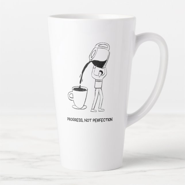 Progress. Not Perfection Mug (Right)