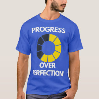 Progress Over Motivational Teacher  (101)  T-Shirt