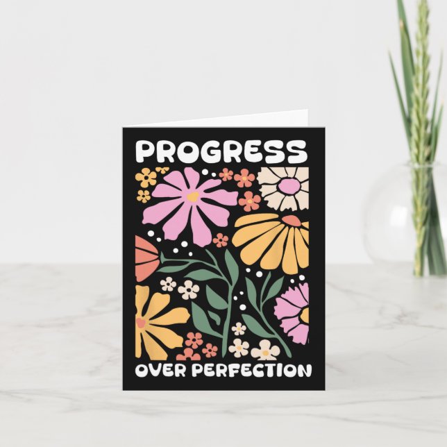 Progress Over Perfection Aby Therapist Behaviour R Card (Front)