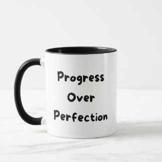Progress Over Perfection Mug