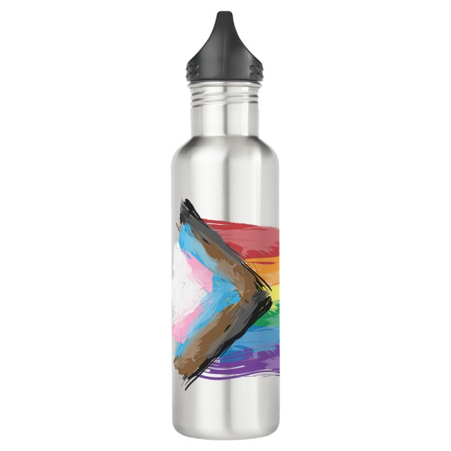 Progress Pride 710 Ml Water Bottle (Left)