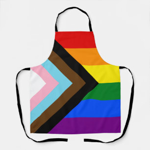Progress Pride Flag Apron