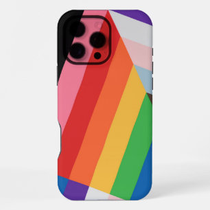 Progress Pride Flag Design – Inclusive LGBTQ+ iPhone 16 Pro Max Case