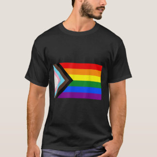 Progress Pride Flag LGBT T-Shirt