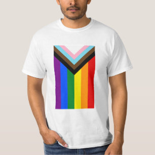 Progress Pride Flag LGBTQ+ T-Shirt