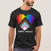 Progress Pride Rainbow Flag Inclusivity Heart  Cel