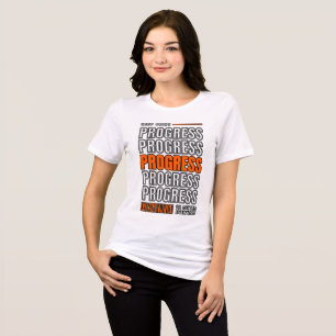 Progress Stack Neon Keep Going Tri-Blend Shirt