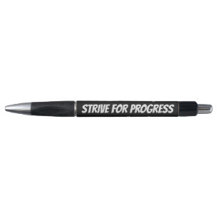 PROGRESS vs PERFECTION custom name pens