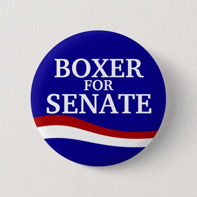 Progressive for Senate Button (Front)