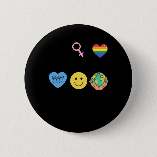 Progressive Pack Sticker  6 Cm Round Badge (Front)