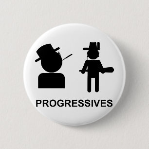 Progressives 6 Cm Round Badge