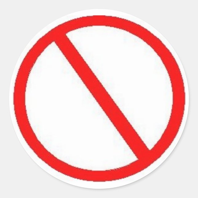 PROHIBIT - stickers (Front)