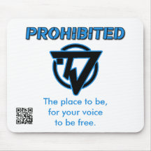 Prohibited Mouse Pad