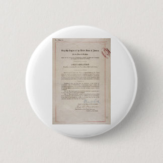 Prohibition 18th Amendment 6 Cm Round Badge