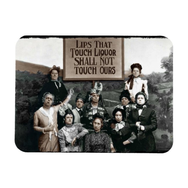 Prohibition Ladies Magnet (Horizontal)