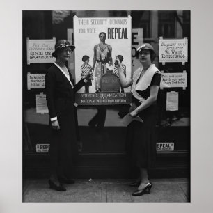 PROHIBITION REPEAL 1932 POSTER