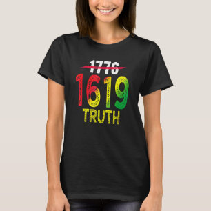 Project 1619 Our Ancestors Black History Month Kwa T-Shirt