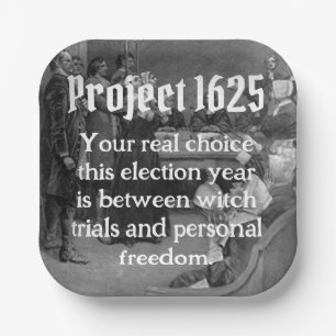 Project 1625 paper plate