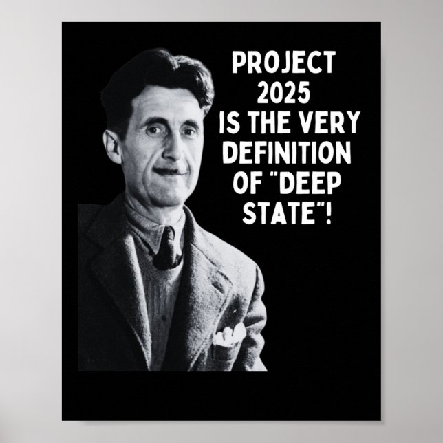 Project 2025 Deep State 1  Poster (Front)