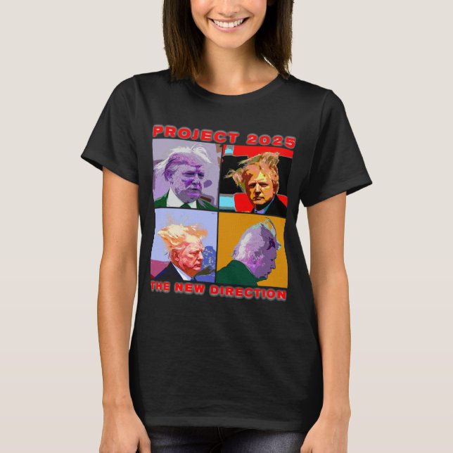 Project 2025 [the New Direction] Active  T-Shirt (Front)