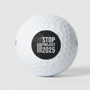 Project 2025 Trump American Republican USA Golf Balls