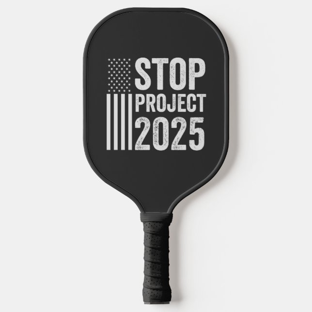 Project 2025 Trump American Republican USA Pickleball Paddle (Front)