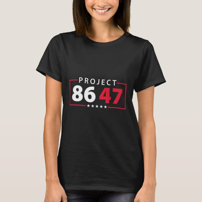 Project 8647 Resist Subtle Foxtrot Delta Tango Pro T-Shirt (Front)