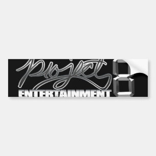 PROJECT 8 BUMPER STICKER