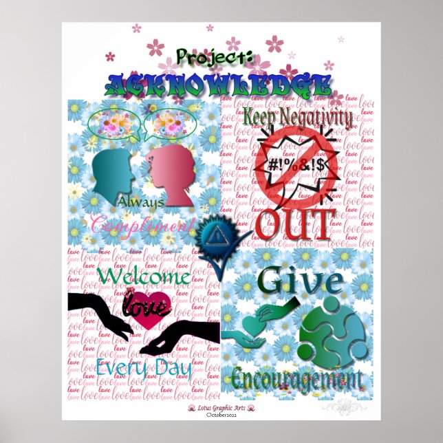 Project: ACKNOWLEDGE Poster (Front)