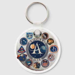 Project Apollo: The Composite Logo Key Ring