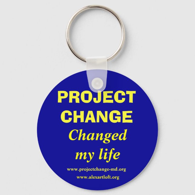 Project Change Key Chains (Front)