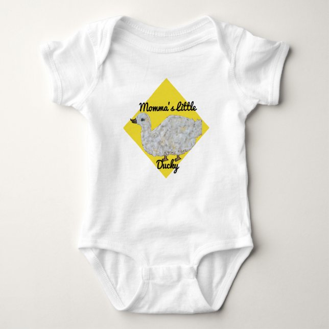 Project FED Mommas Little Ducky Baby Bodysuit (Front)