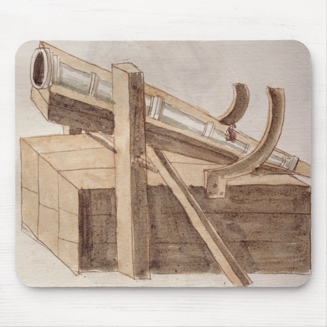 Project for a cannon mouse pad (Front)