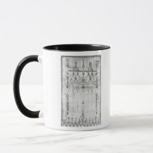 Project for the Cathedral, elevation of the west Mug