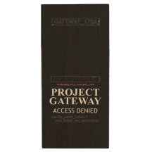 Project Gateway - ACCESS DENIED - Reality Glitch