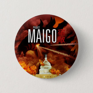 Project Maigo - The Button! 6 Cm Round Badge