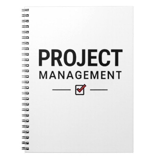 Project Management Notebook (Front)