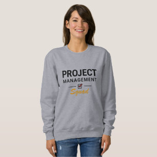 Project Management Squad – Checklist Style Sweatshirt