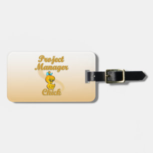 Project Manager Chick Luggage Tag