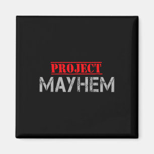 Project Mayhem - Underground Boxing Club Shirt Magnet