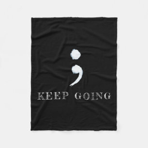 Project Mental Health Awareness  Fleece Blanket