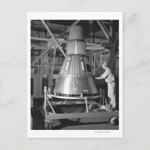 Project Mercury - Capsule #2 Photograph Postcard