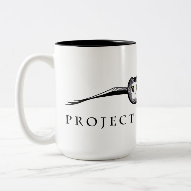 Project Owlnet Ceramic Mug  (Left)