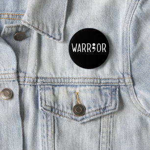 Project Semicolon Warrior 6 Cm Round Badge